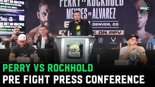 Mike Perry vs Luke Rockhold Full Pre Fight Press Conference [upl. by Suirred146]