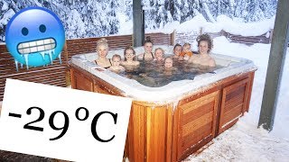 CRAZY TALK  29°C SNOW SWIM PART 12 [upl. by Nadabus]