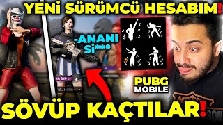 YENİ SÜRÜMCÜ HESABIM😱 KIZLARA SÜRÜM ATTIM SÖVÜP KAÇTILAR😆 DİKKAT TİKTOK İÇERİR  PUBG Mobile [upl. by Allets297]