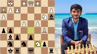 Complicated and Beautiful game by Gukesh against Wei Yi  TATA Steel Chess Master 2024 [upl. by Nicolas]