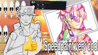 Flashing lightsfast moving images Speedpaint [upl. by Adelpho]