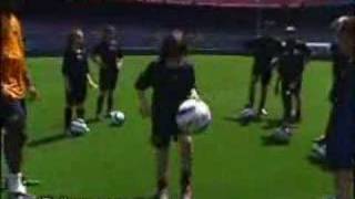 Ronaldinho VS Youngster Cristian Ceballos [upl. by Heppman636]