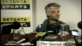 Mourinho on Setanta  2005 Barcelona Press Conference [upl. by Aenil34]