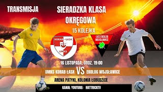 UMKS Korab Łask vs LKS Ekolog Wojsławice  Sieradzka Klasa Okręgowa [upl. by Short415]