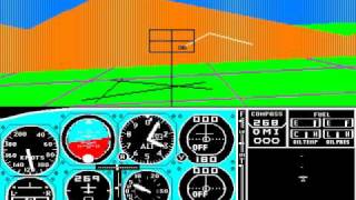 subLOGIC Flight Simulator II for NEC PC9801 [upl. by Kassie67]