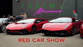 Issimi Meccanica Red Car Show  July 2024 [upl. by Riamo]