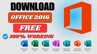 How to Download Microsoft Office 2016 for Free  Download MS Word Excel PowerPoint in Windows 10 [upl. by Erna677]