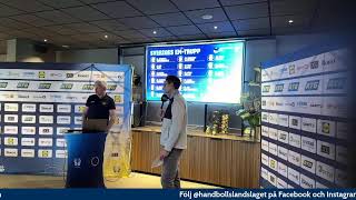 Presentation av herrarnas EMtrupp [upl. by Aglo215]