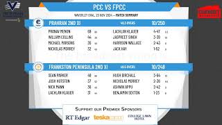 Prahran 2nd XI v Frankston Peninsula 2nd XI [upl. by Pell499]