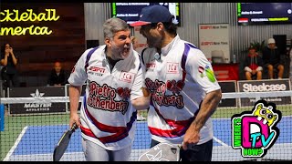 DiPietro amp Rothenberg vs Amani Toomer amp Anita Marks  Pickleball America [upl. by Tdnarb910]