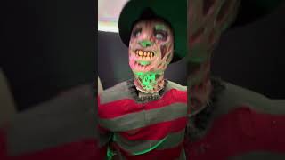 Haunted house walkthrough spirit Halloween animatronics Gemmy Home Depot target decorations spooky [upl. by Charil110]