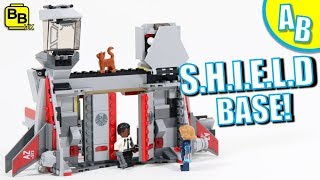 LEGO SHIELD BASE 76127 ALTERNATIVE BUILD [upl. by Eveneg]