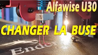 🔧 Alfawise U30  Remplacement de la buse [upl. by Emilie]