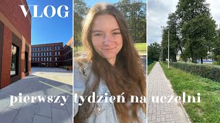 pierwsze dni na uczelni 👩🏼‍🎓🎓  VLOG [upl. by Wager]