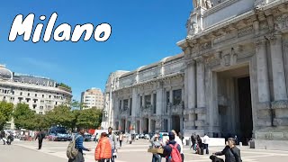 La stazione di Milano Centrale  Lombardia  Italy [upl. by Ahsekad]