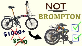 Cheapest Folding Bike  Better than Brompton [upl. by Aramat]