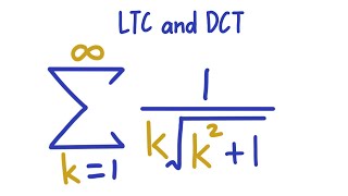 Limit comparison test vs direct comparison test calculus 2 tuturial [upl. by Einahpetse448]