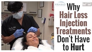 Why Hair Loss Injection Treatments Dont Have to Hurt and Better Results than PRP Alone [upl. by Fem]