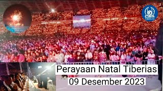 Perayaan Natal Gereja Tiberias Indonesia di Stadion Utama Gelora Bung Karno 2023 [upl. by Aivatnuahs]