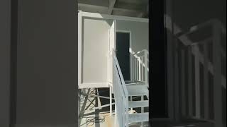 Flat pack container house building installation finished [upl. by Moscow91]