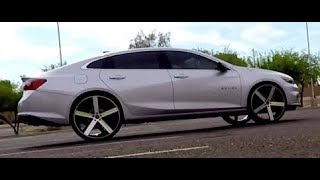 UPDATE Chevy Malibu on 24s  Riding [upl. by Benedick]