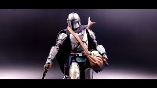 Medicom Mafex Star Wars The Mandalorian 20 review [upl. by Hiasi]