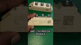 IGBT SCR THYRISTOR MODULE  How to check Components with help of Multimeter shorts viralvideo [upl. by Middleton511]