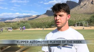 Klipper Automotive Player of the Week Jacob Newborn [upl. by Meesan]