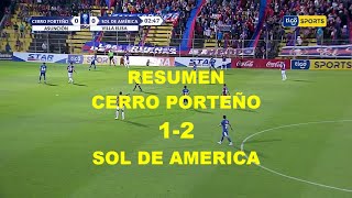 CERRO PORTEÑO 1 VS 2 SOL DE AMERICA RESUMEN OCTAVOS DE FINAL COPA PARAGUAY 2024 [upl. by Kcirrek260]