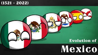 Evolution of Mexico 1521  2022 [upl. by Attwood742]