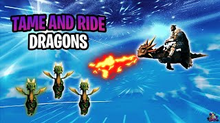 The Valheim Mod that adds NEW TAMABLE AND RIDEABLE DRAGONS Dragoons ShowcaseReview [upl. by Harlamert]