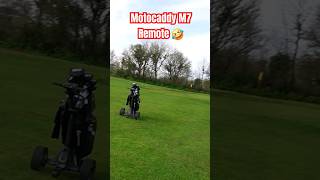 Motocaddy M7 Remote Causing Chaos 😆 golf sub viral like ytshorts fyp [upl. by Nawk]