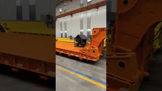 4 Axle 80 Ton Gooseneck Lowboy Trailer Price [upl. by Ivz]