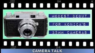 Konica I Very Good Lens on a Very Basic Rangefinder  Camera Talk [upl. by Adnaral]