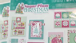 Photoplay Sugar Plum Christmas card kit [upl. by Atnomed]