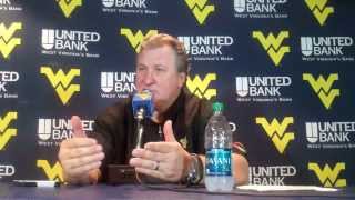 WVU vs Duquesne Bob Huggins Postgame comments [upl. by Adnama]