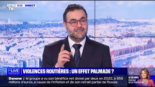 Affaire PALMADE  interview Avi Bitton Avocat pénaliste  BFM TV 22 février 2023 [upl. by Armbruster]