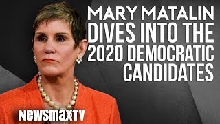 Mary Matalin Dives into the 2020 Democratic Candidates [upl. by Aicilra615]