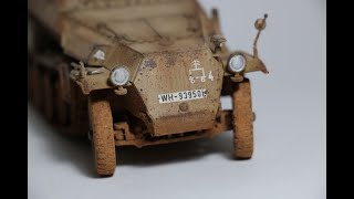 tamiya 35020 hanomag sdkfz 2511 [upl. by Gerdeen]