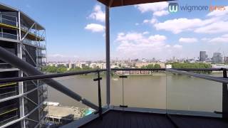 Two Riverlight Quay London SW8  Direct River View Two Bedroom Apartment Tour [upl. by Diella]