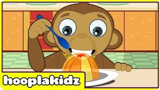 HooplaKidz  Jelly On A Plate  Nursery Rhyme [upl. by Mallissa]