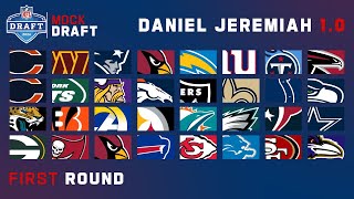 2024 FULL First Round Mock Draft Daniel Jeremiah 10 [upl. by Edroi]