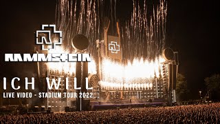 Rammstein  Ich will Live Video  2022 [upl. by Rees224]