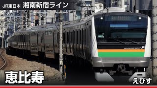 【駅名ソング】「鉄道唱歌」で湘南新宿ライン、上野東京ライン、横須賀線、中央線快速の駅名を歌います。 [upl. by Agathy]