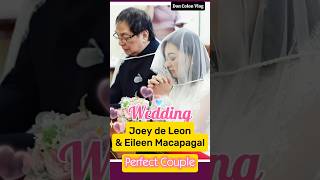 Joey de Leon and Eileen Macapagal Wedding shortsviral trending gettingmarried [upl. by Buine]