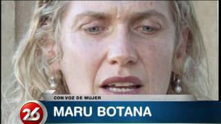 Maru Botana CON VOZ DE MUJER Silvina Gualtieri [upl. by Enrica]