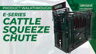 ESeries Cattle Squeeze Chute  Product Walkthrough [upl. by Odraleba]