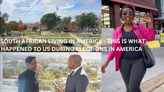 SOUTH AFRICAN LIVING IN AMERICA  UNBELIEVABLE  WHAT HAPPENED TO US DURING ELECTIONS IN USA [upl. by Aicirpac]