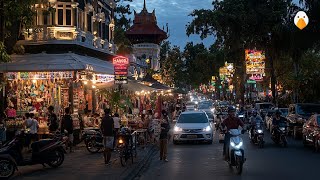 Surabaya Indonesia🇮🇩 Real Night Ambience in Indonesias Second Biggest City 4K HDR [upl. by Selinski]