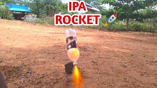 IPA ROCKET  🚀🚀🚀Isopropyl Alcohol Rocket in tamil  All techniques [upl. by Yetac]